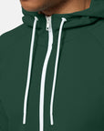 Chill Zip Hoodie in Amazon Green