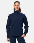 Chill Patch Half Zip in Royal Navy