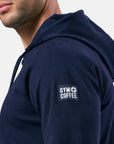 Chill Patch Hoodie in Royal Navy