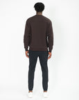 Sierra Fleece Crew in Espresso - Sweatshirts - Gym+Coffee IE