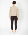 Sierra Fleece Crew in Rich Taupe - Sweatshirts - Gym+Coffee IE