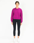 Sierra Fleece Crew in Very Berry - Sweatshirts - Gym+Coffee IE