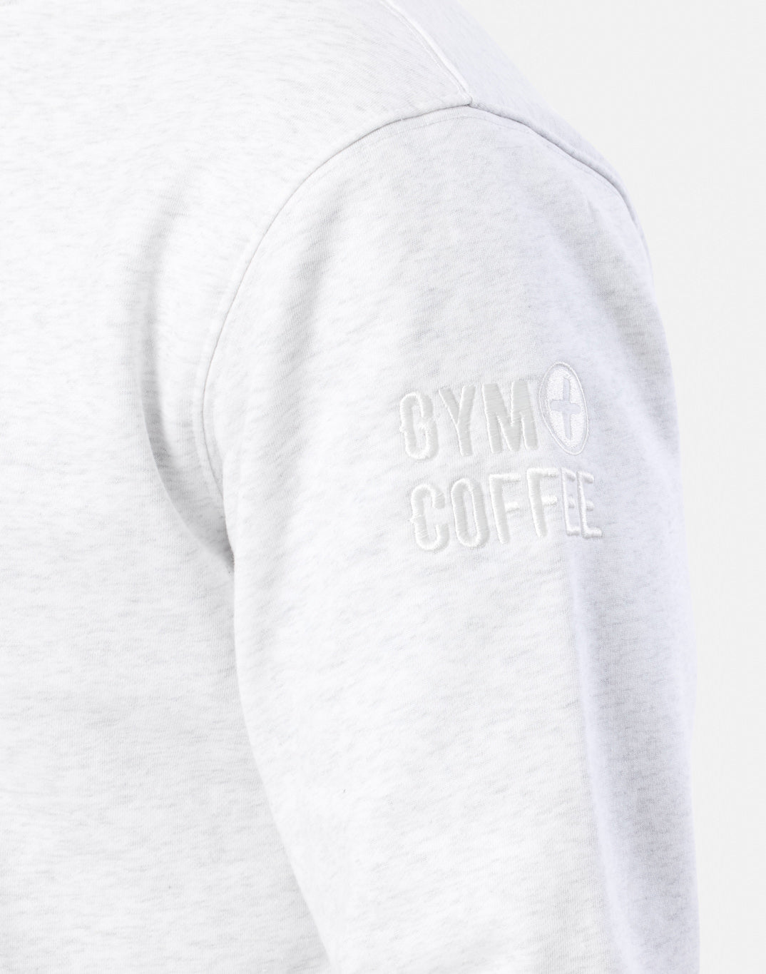 Clubhouse Half Zip in White Marl