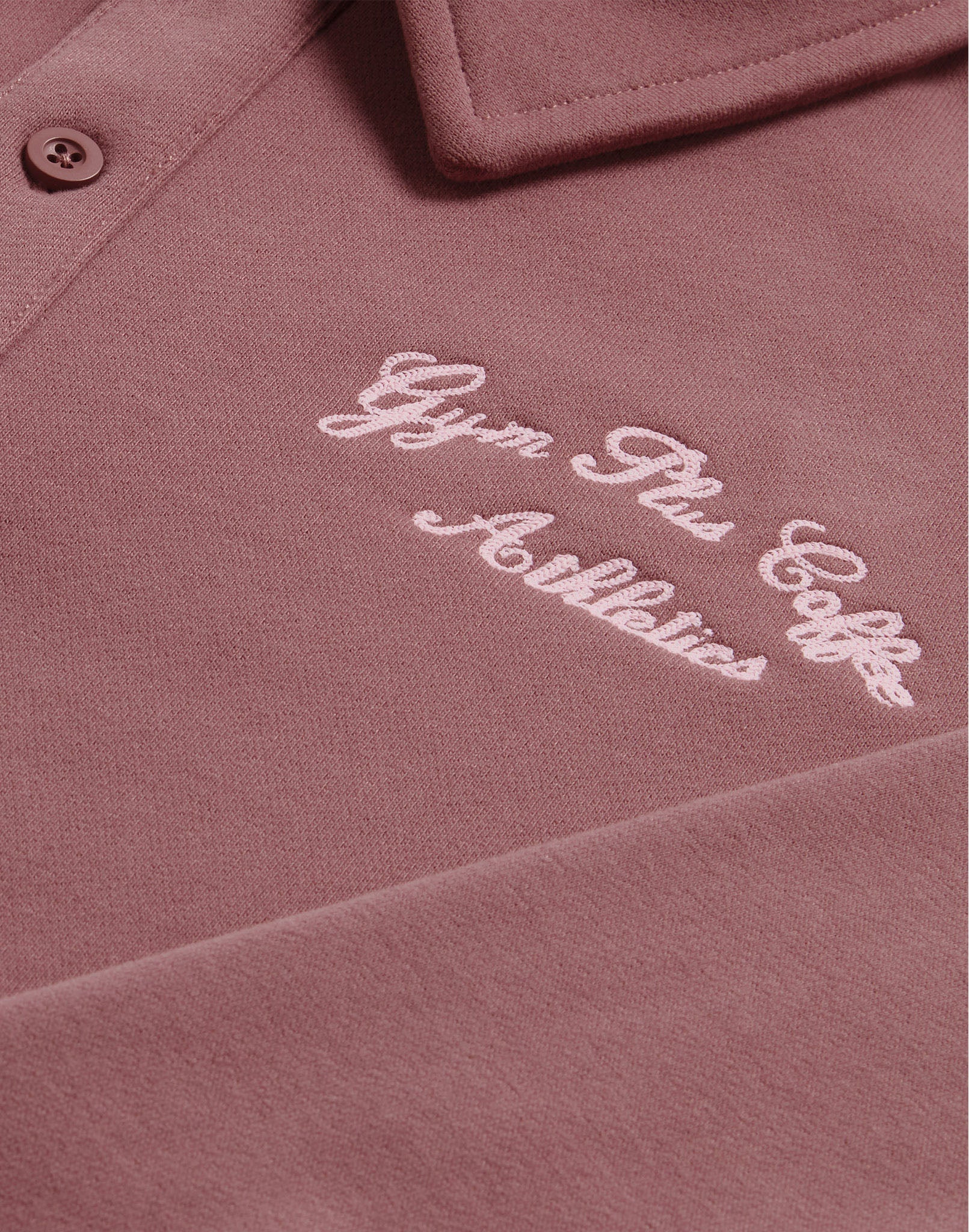 Daily Collared Sweatshirt in Terra Rose