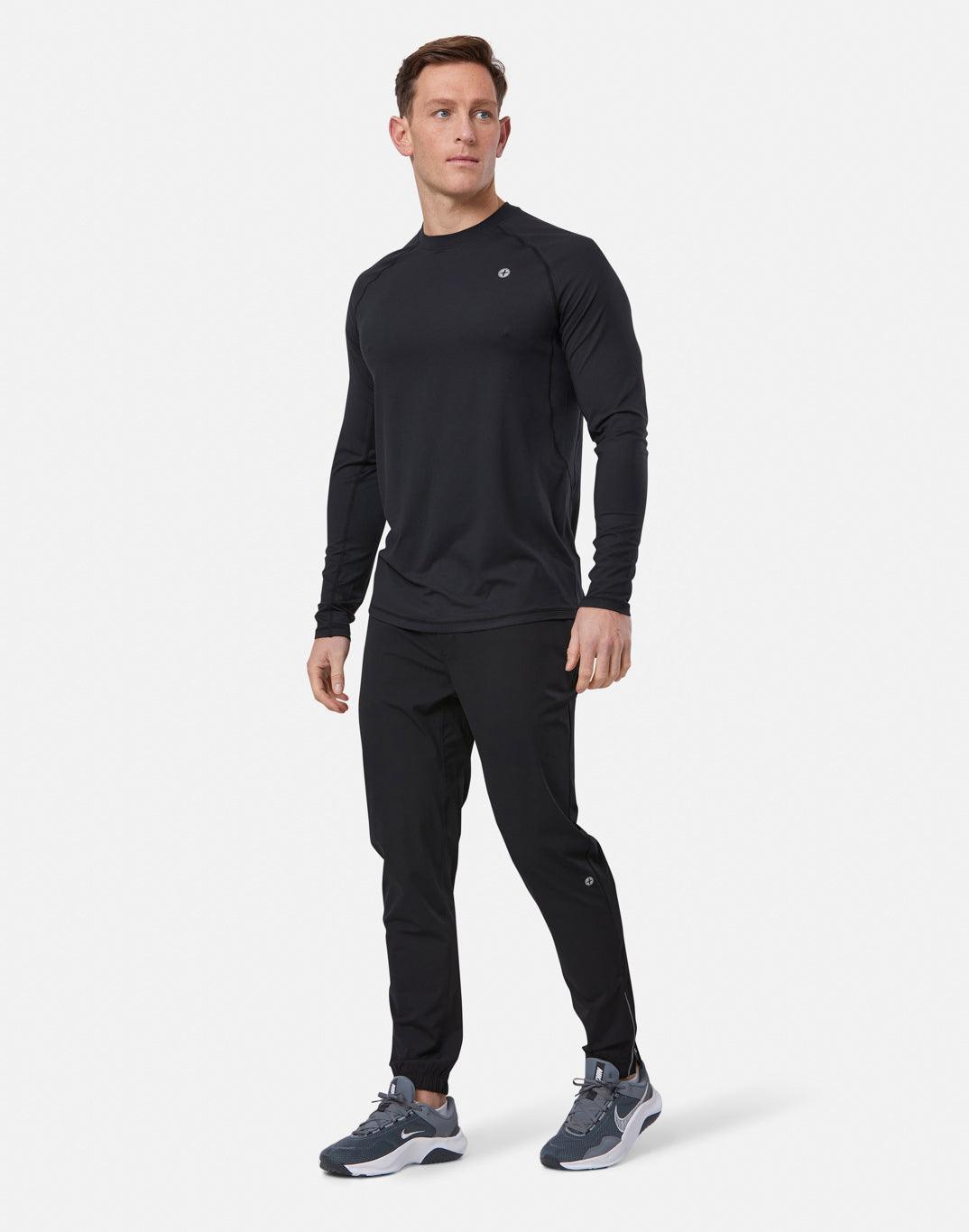 Relentless Long Sleeve Tee in Black - Long Sleeves - Gym+Coffee IE