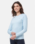 Relentless Long Sleeve Tee in Baby Blue - Long Sleeves - Gym+Coffee IE