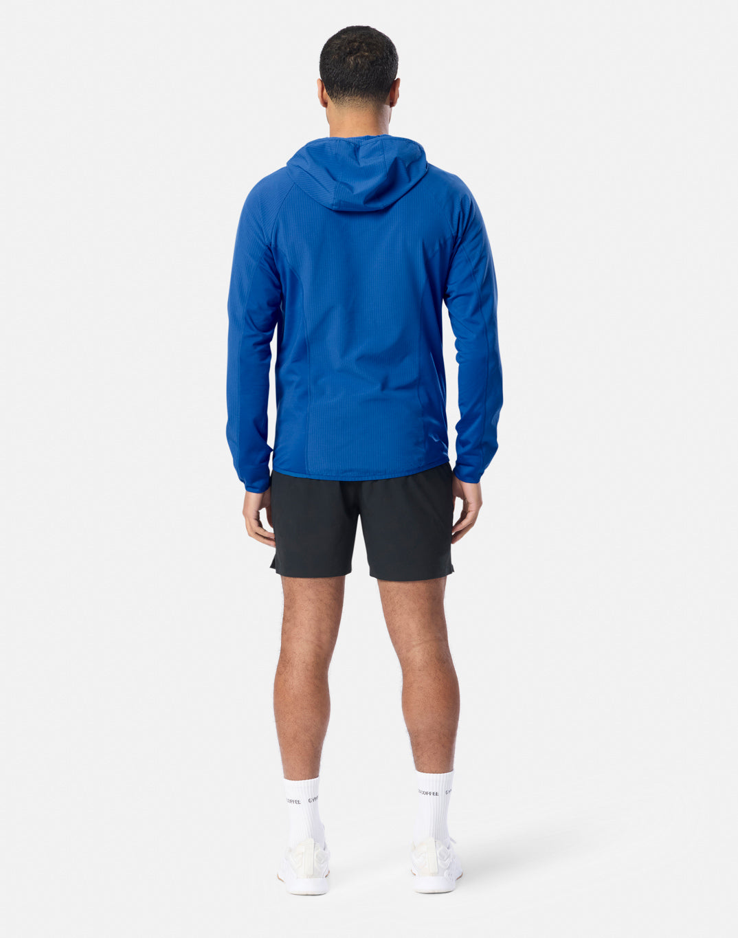 GPC Train Hooded Midlayer in Tidal Blue