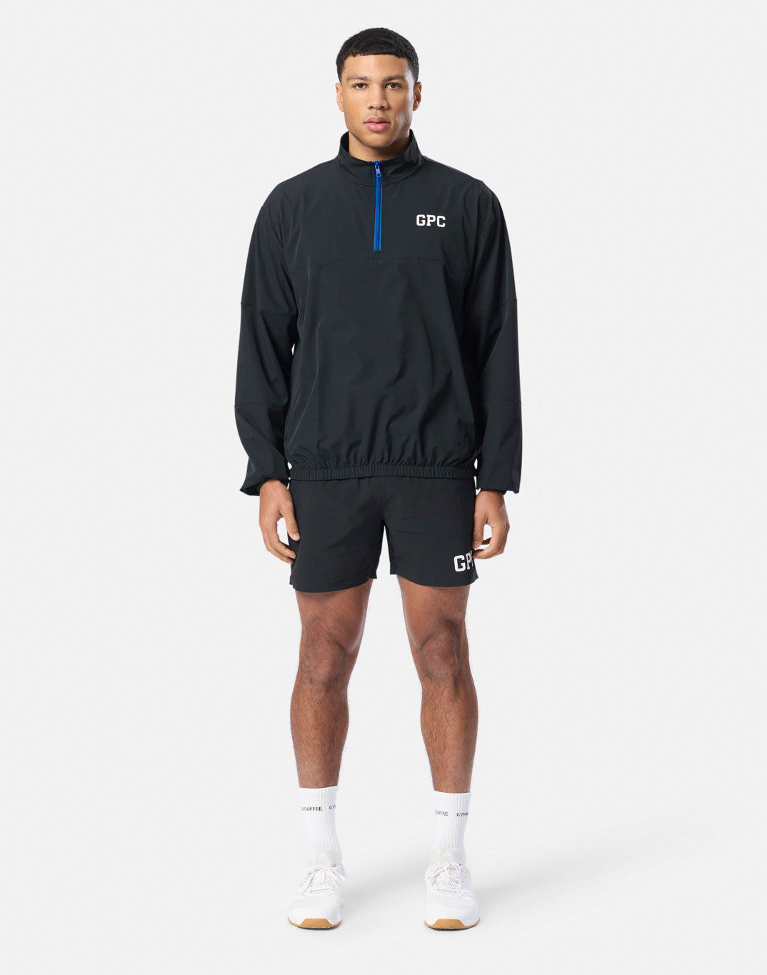 GPC Train Half Zip Jacket in Black