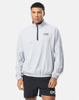 GPC Train Half Zip Jacket in Stone Grey
