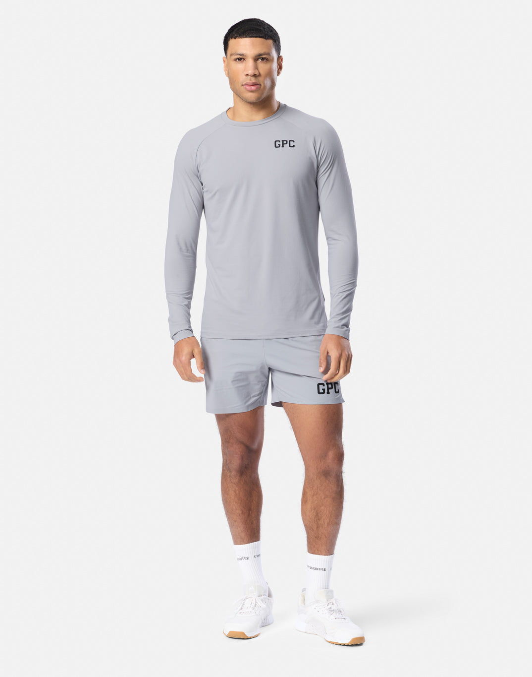GPC Train Long Sleeve in Stone Grey