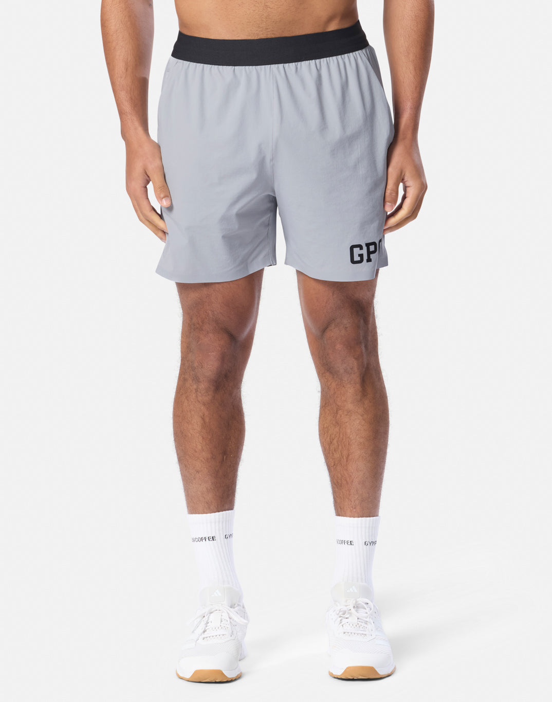 GPC Train Shorts in Stone Grey