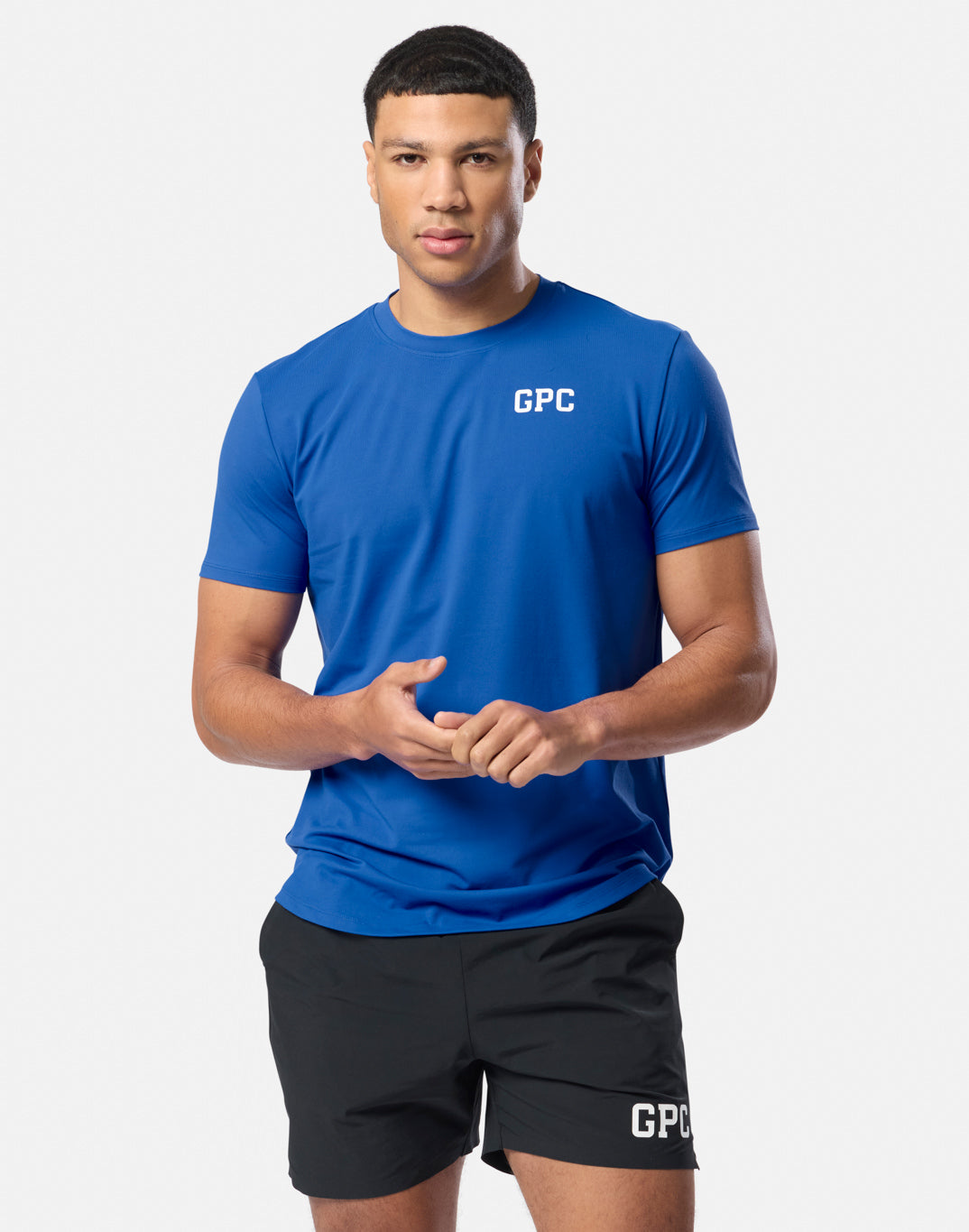 GPC Train Tee in Tidal Blue