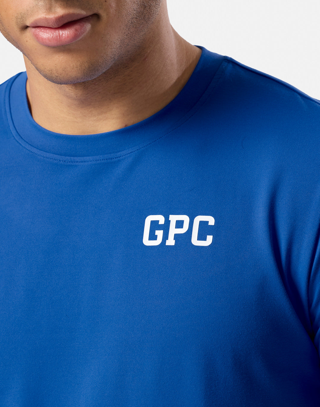 GPC Train Tee in Tidal Blue