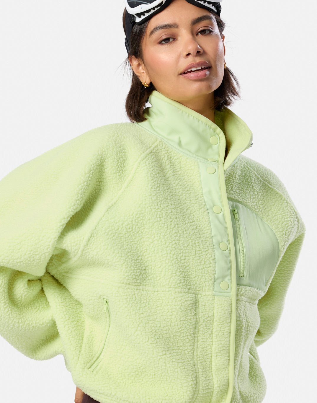 Horizon Layer Up Jacket in Lime Sorbet