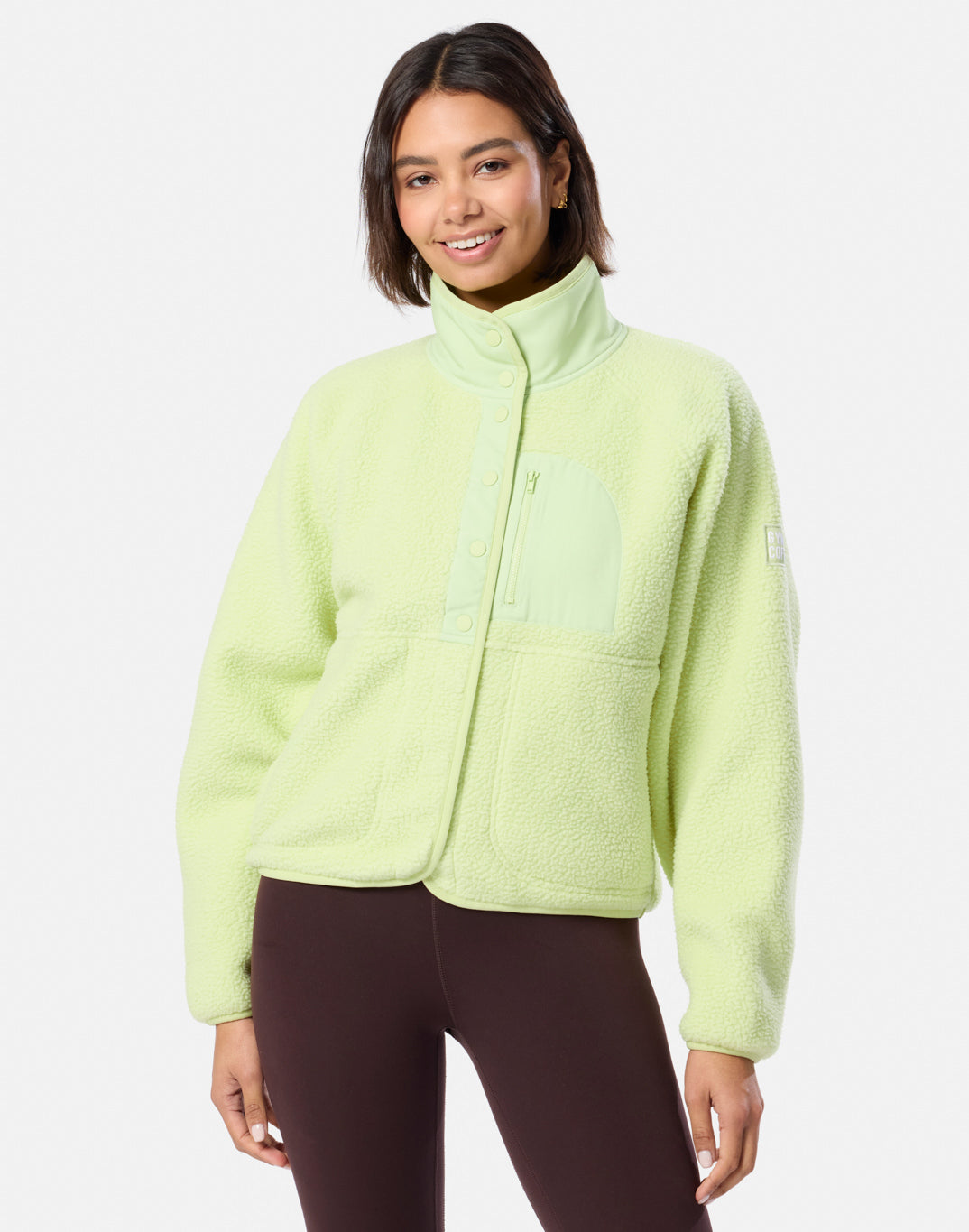 Horizon Layer Up Jacket in Lime Sorbet