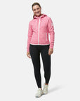 Pink Fleck Zip Hoodie - Hoodies - Gym+Coffee IE