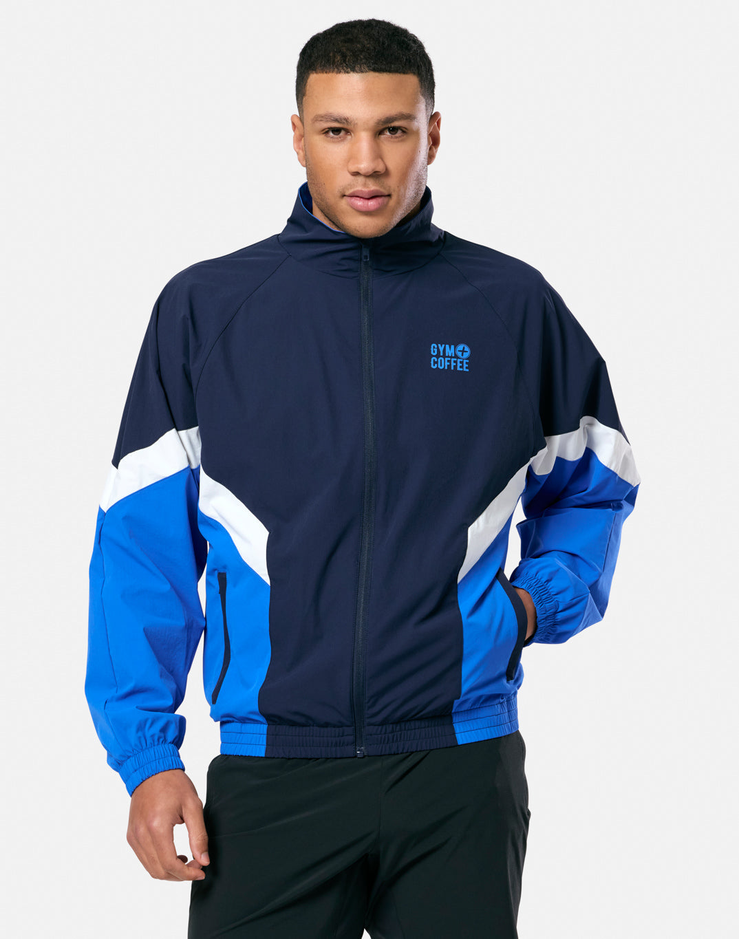 Kin Windbreaker in Azure Blue