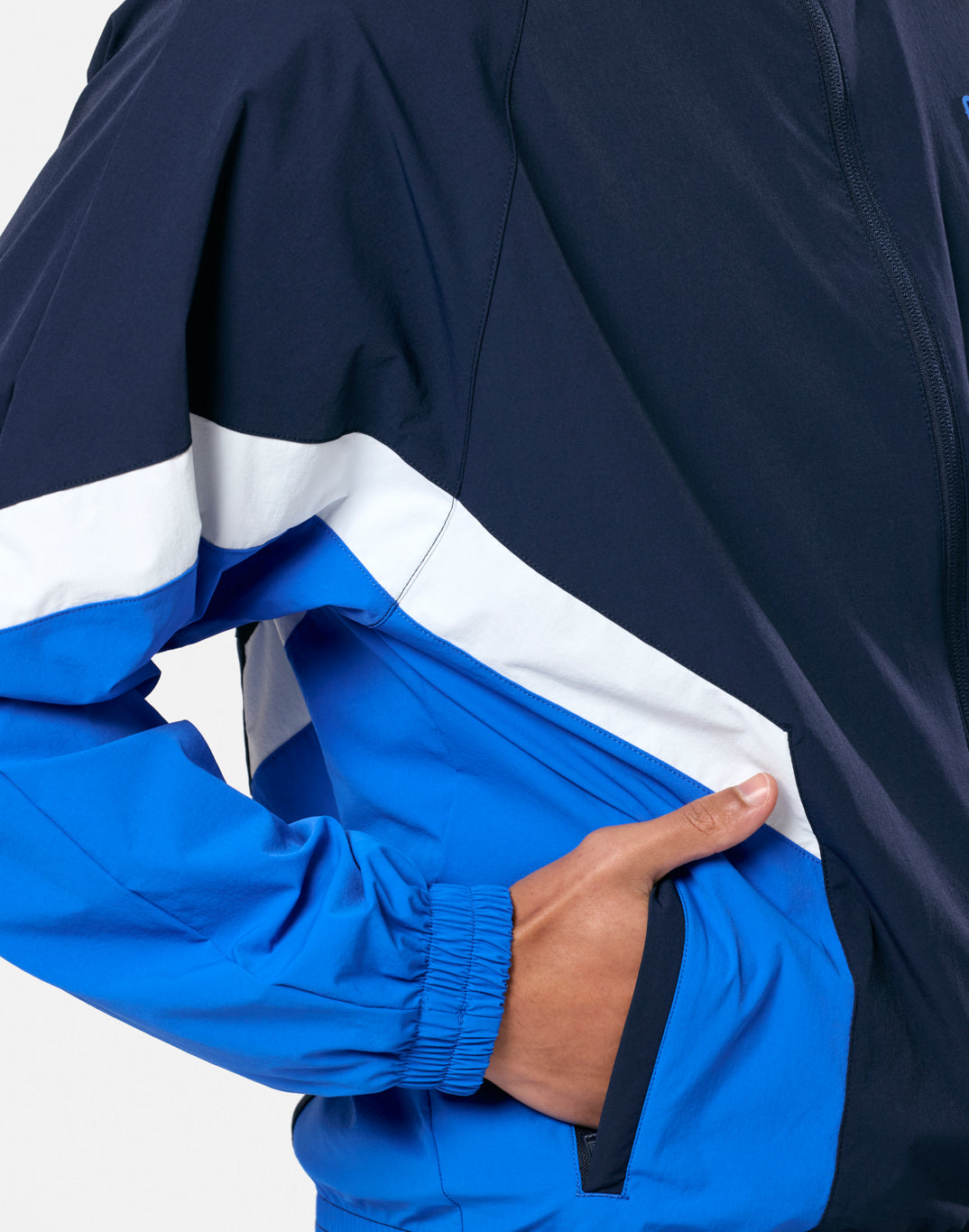 Kin Windbreaker in Azure Blue