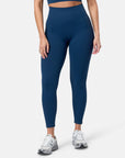 Lotus Lounge Legging in Petrol Blue