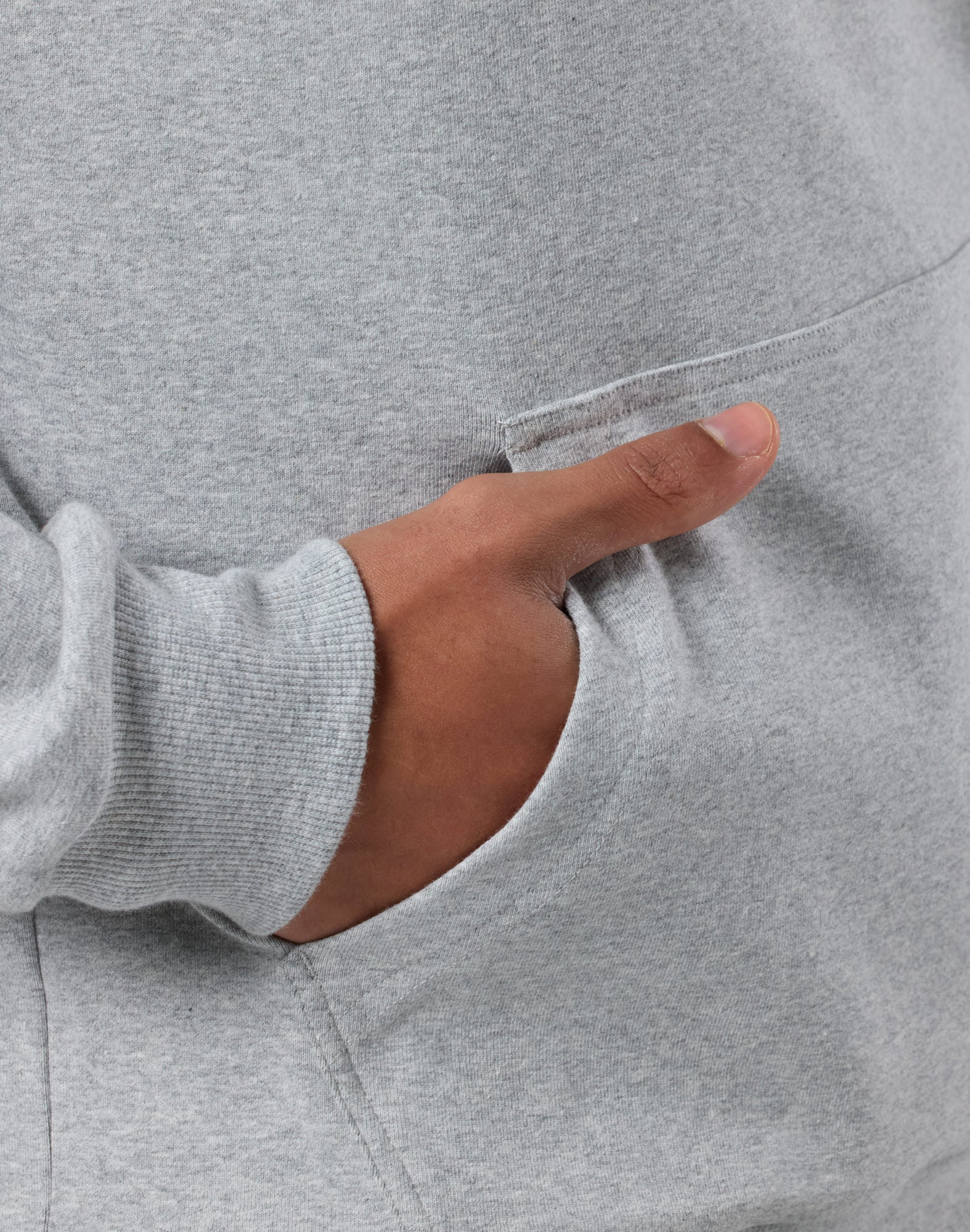 Chill Hoodie in Grey Melange