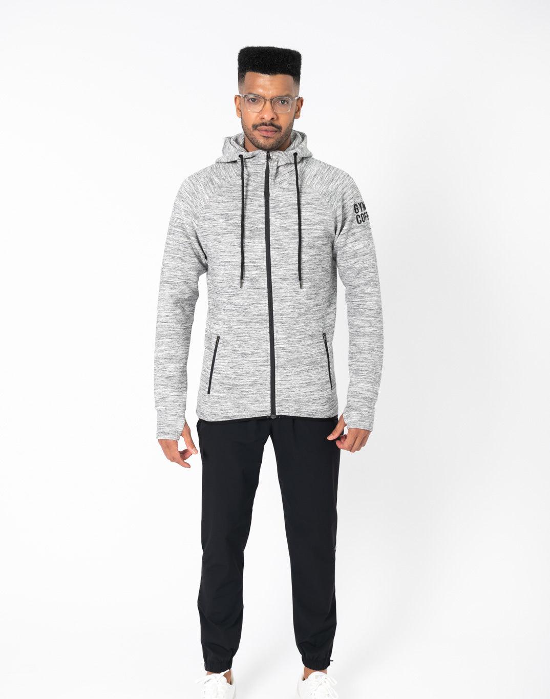 Grey Fleck Hoodie - Hoodies - Gym+Coffee IE