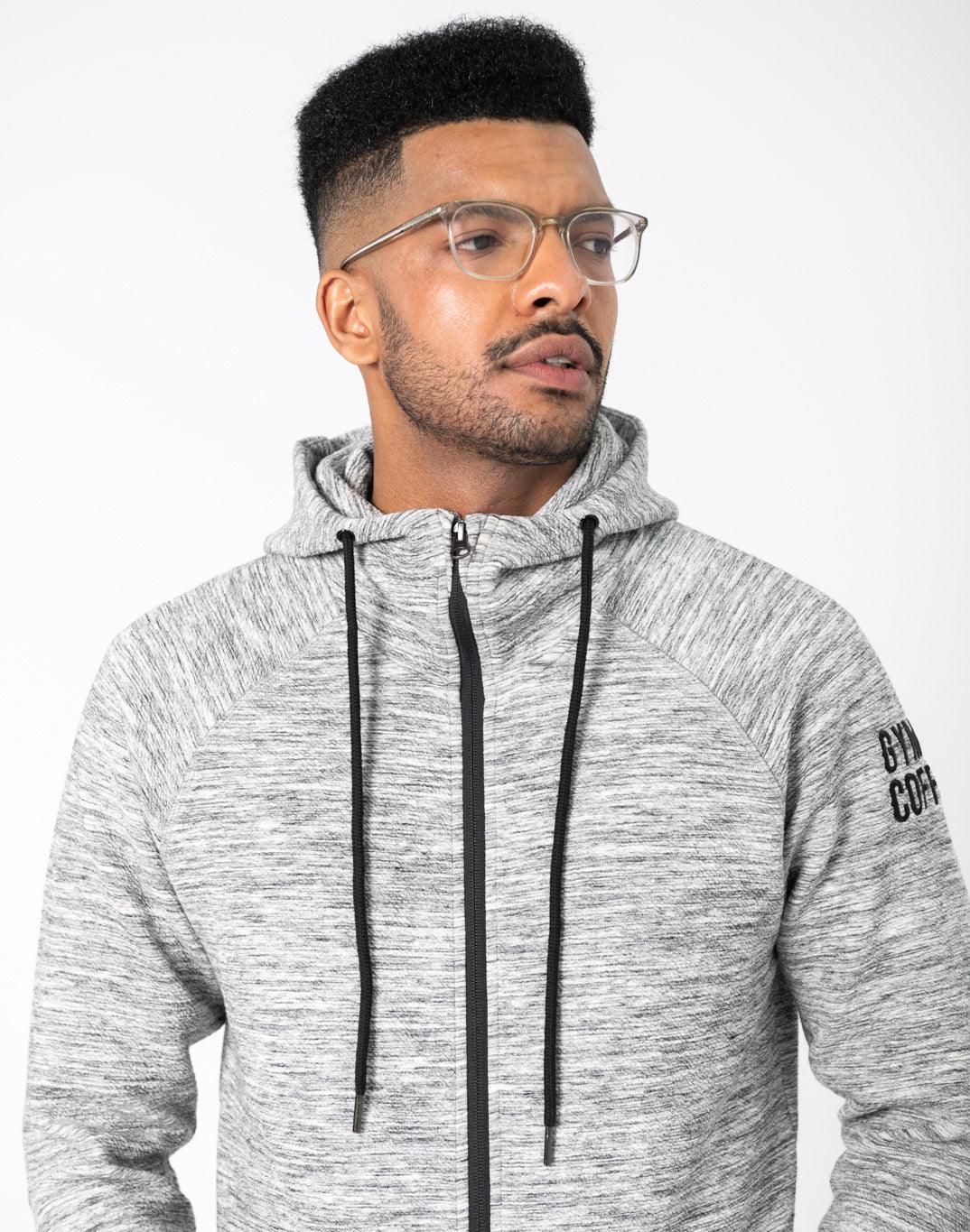 Grey Fleck Hoodie - Hoodies - Gym+Coffee IE