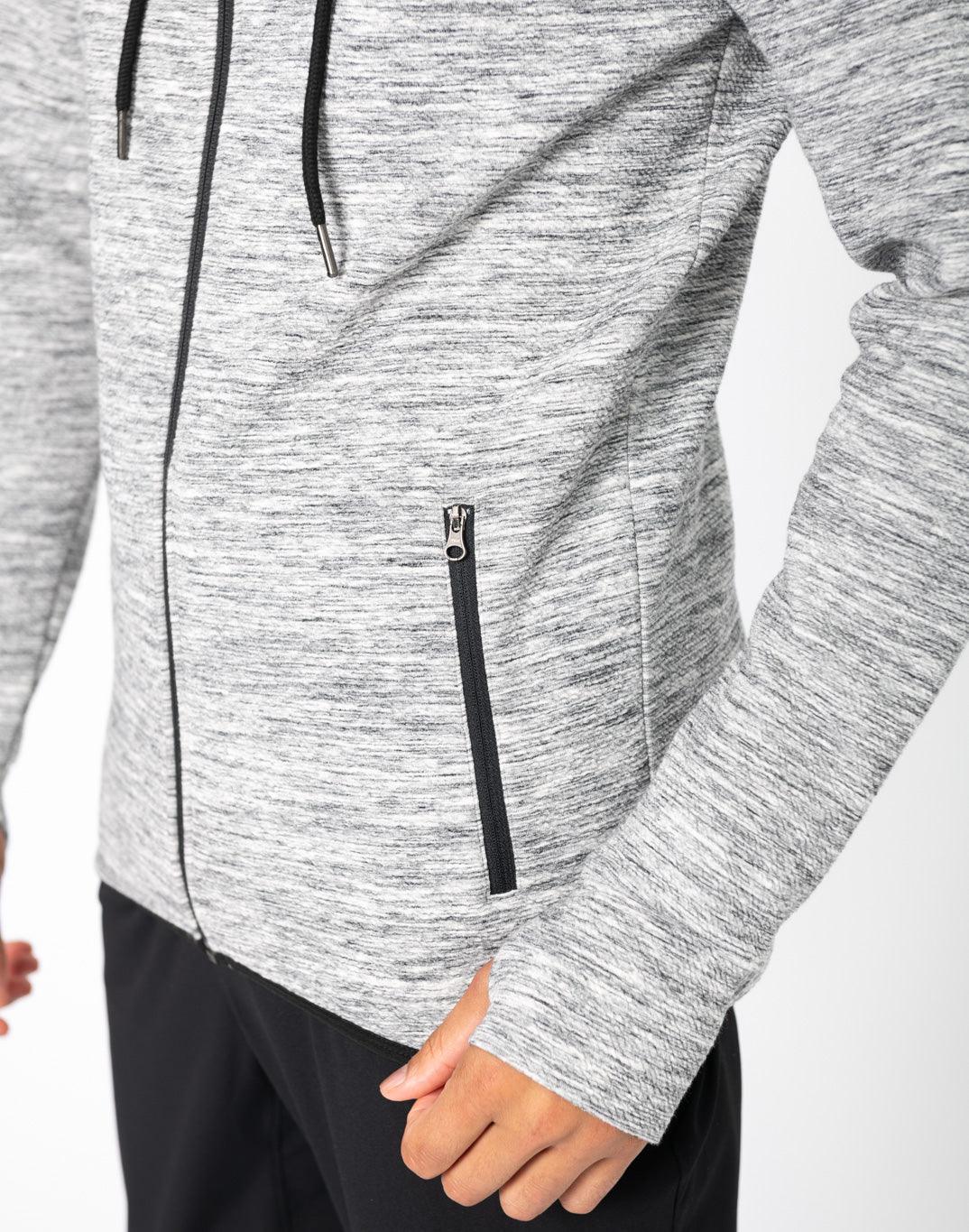 Grey Fleck Hoodie - Hoodies - Gym+Coffee IE