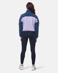 Half Zip Crop Polar Fleece in Lilac - Fleeces - Gym+Coffee IE