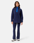 Half Zip Polar Fleece in Twilight Navy