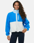 Snap Polar Fleece in Sky Blue