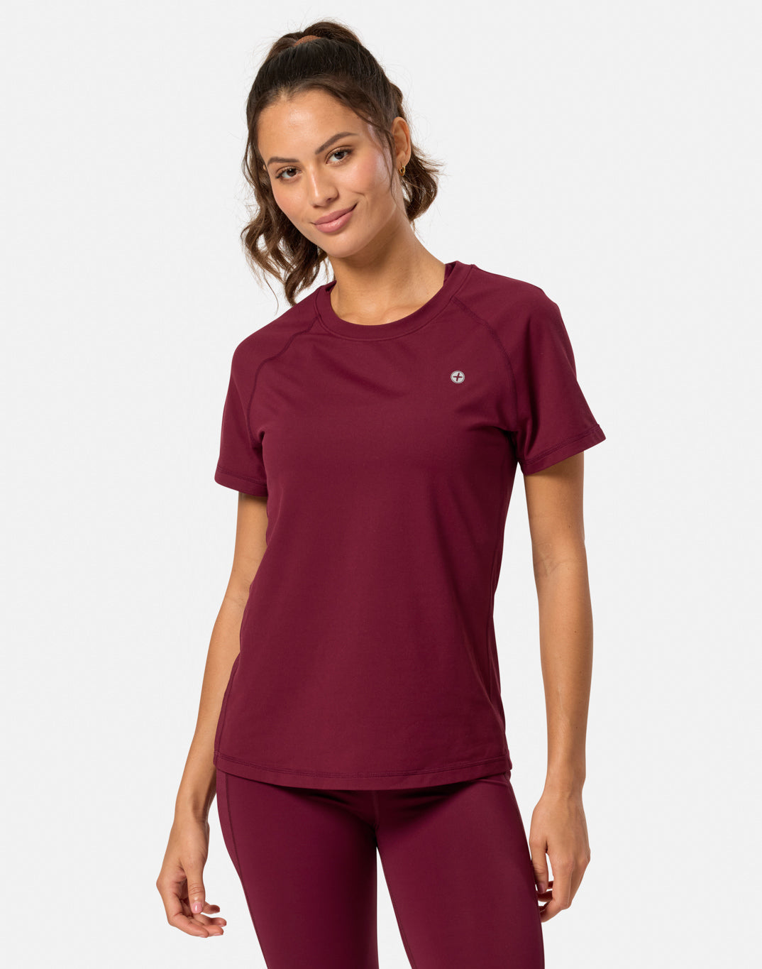 Relentless Tee in Cherry Crush