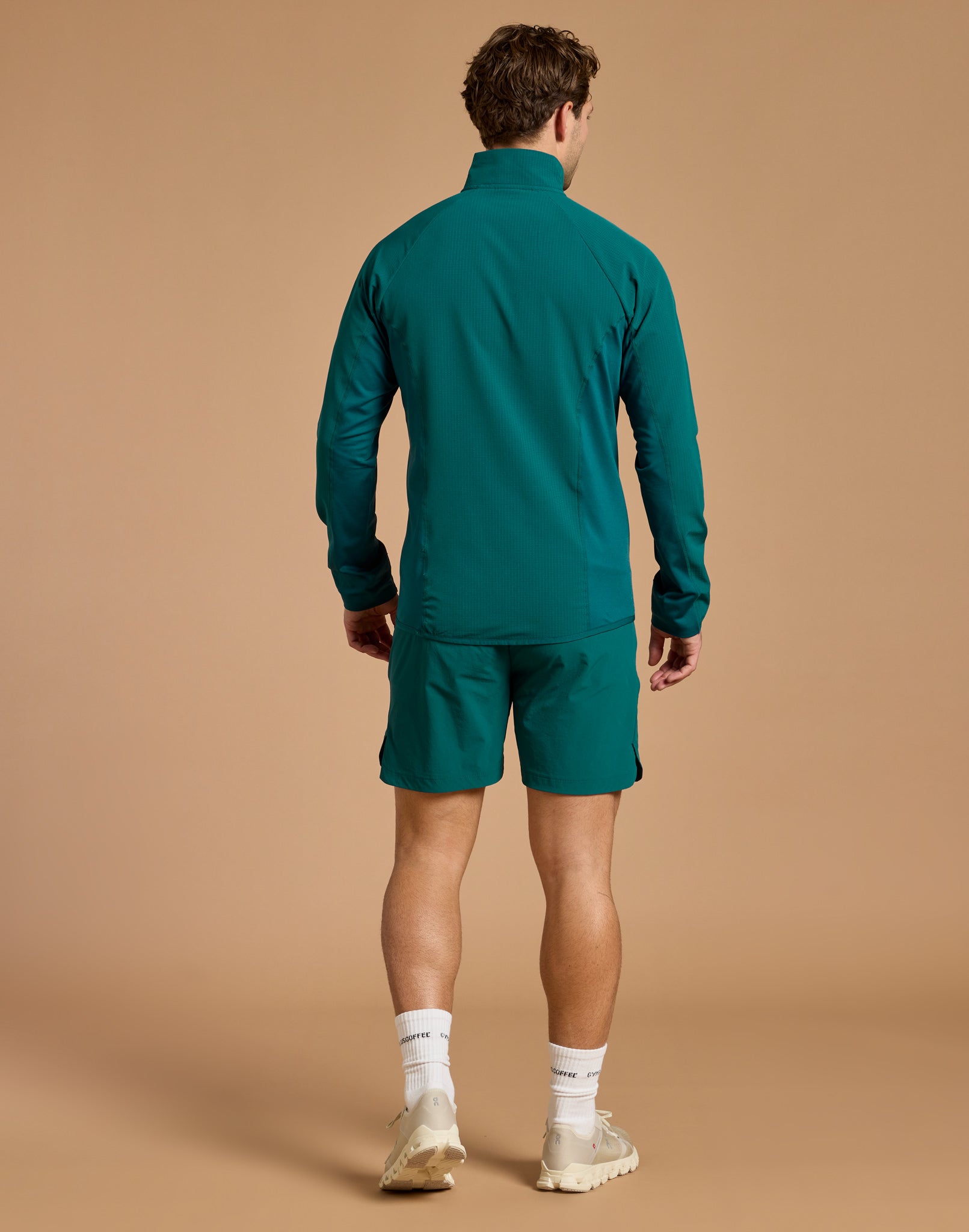 Relentless Train Midlayer in Goodnight Green