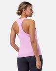 Relentless Racer Back Vest in Cotton Candy