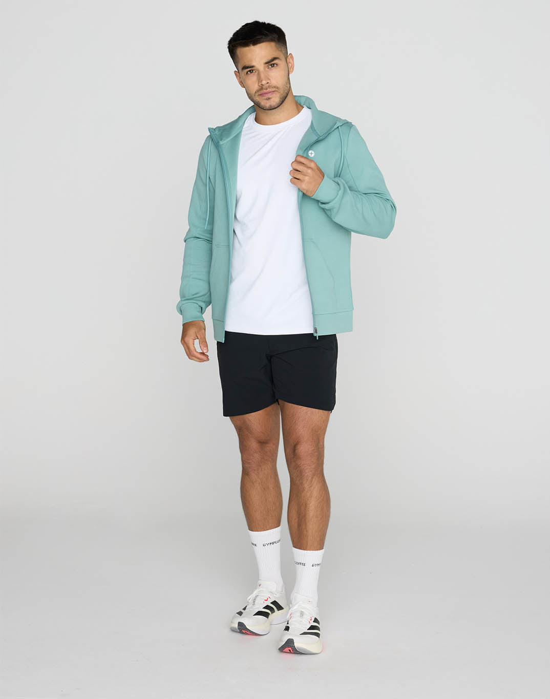 Relentless Zip Hoodie in Fresh Green