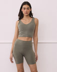 Soft-Motion 5" Bike Short in Olive
