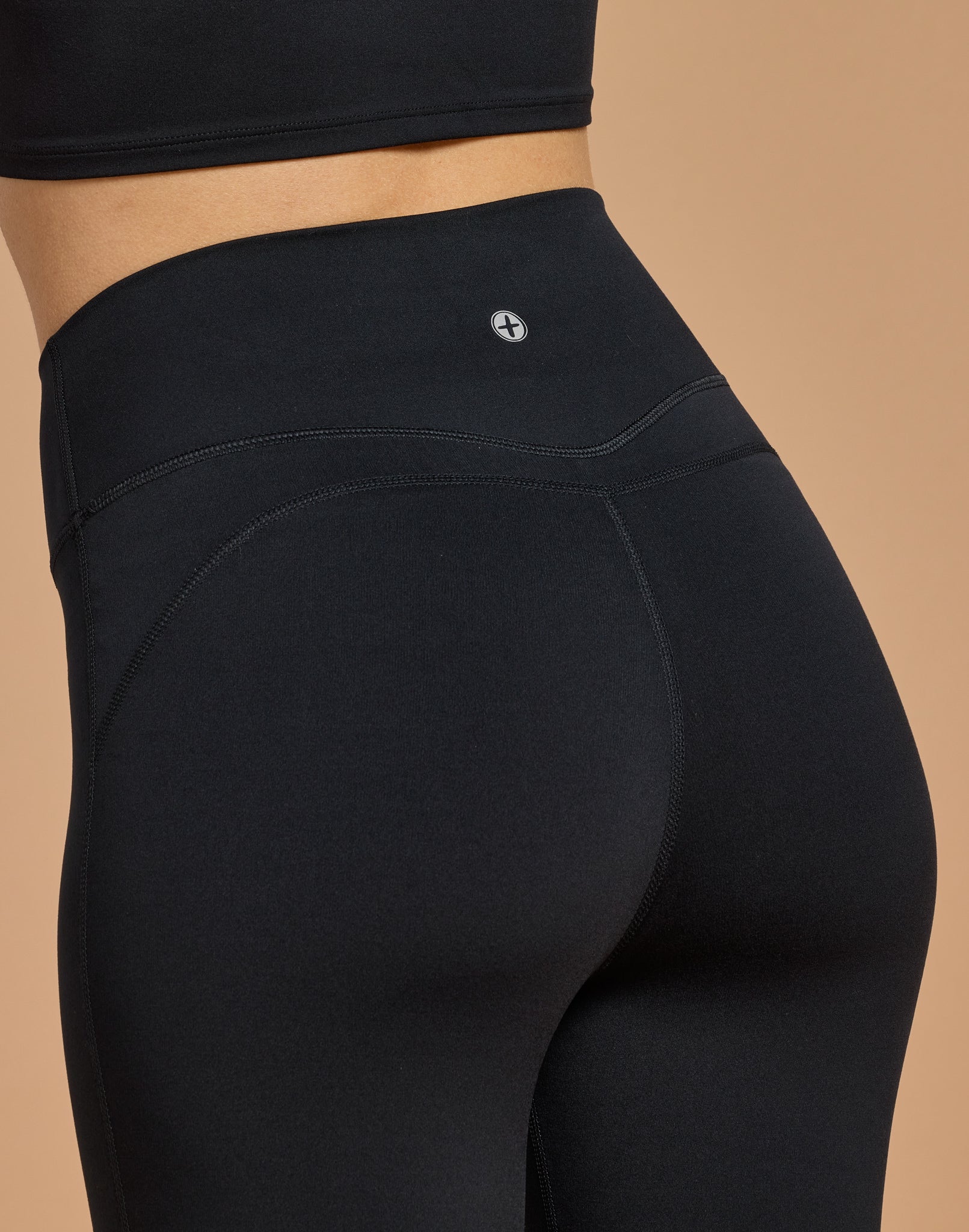 Soft Motion Flare Legging in Black