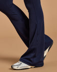 Soft-Motion Flare Legging in Twilight Navy