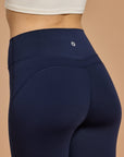 Soft-Motion Flare Legging in Twilight Navy