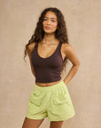 Soft-Motion Tank in Mocha Bean