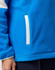 Half Zip Polar Fleece in Sky Blue