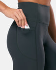 Swift 7/8 Legging in Midnight Grey