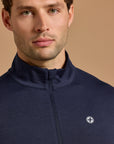 Midlayer in Twilight Navy Marl