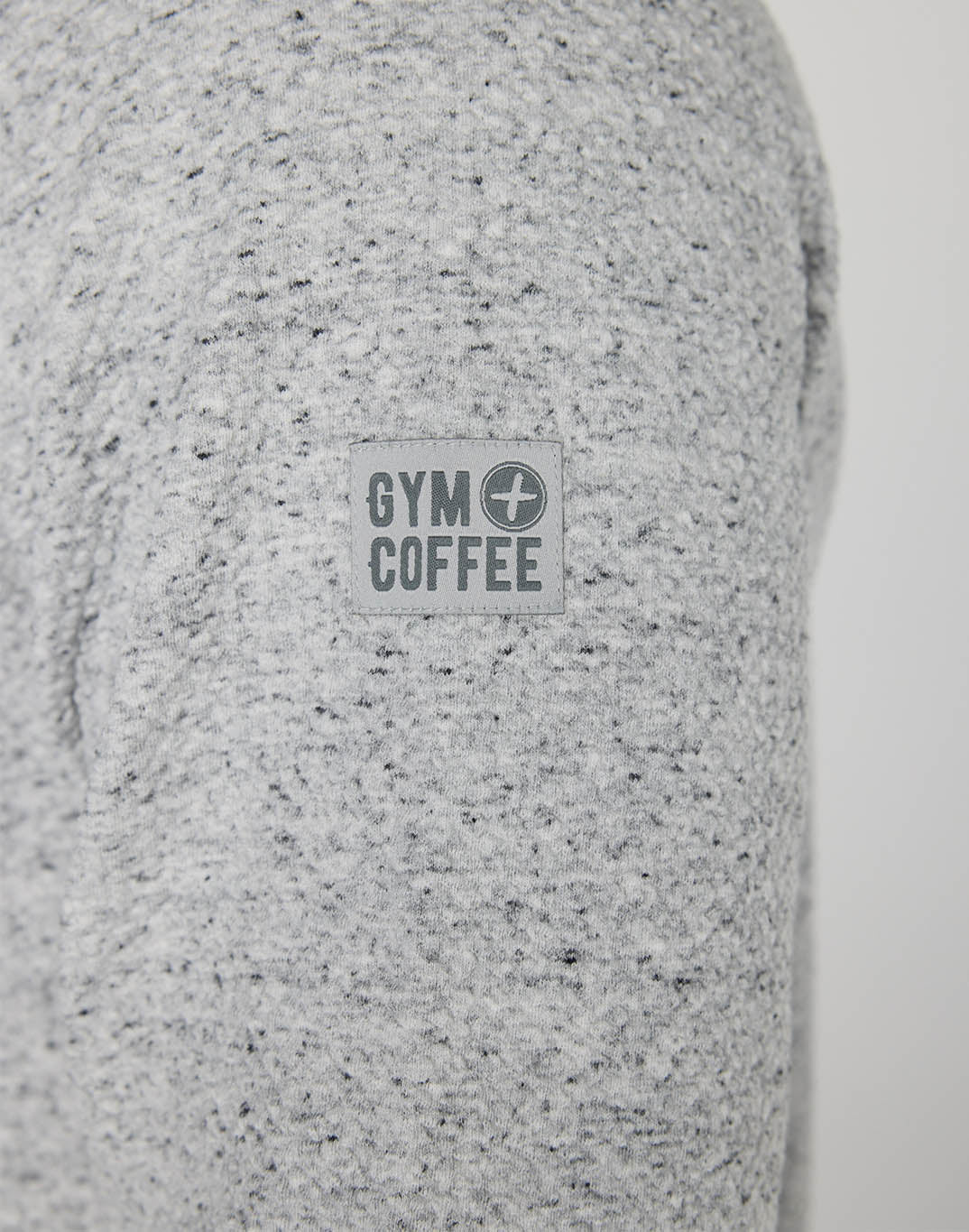 Textured Sweatshirt in Heather Grey