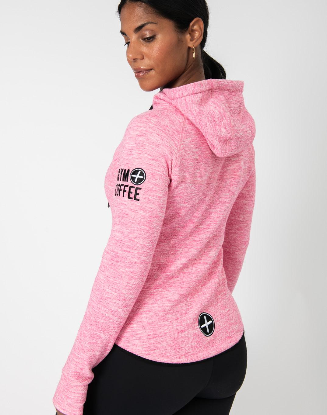 Pink Fleck Hoodie - Hoodies - Gym+Coffee IE