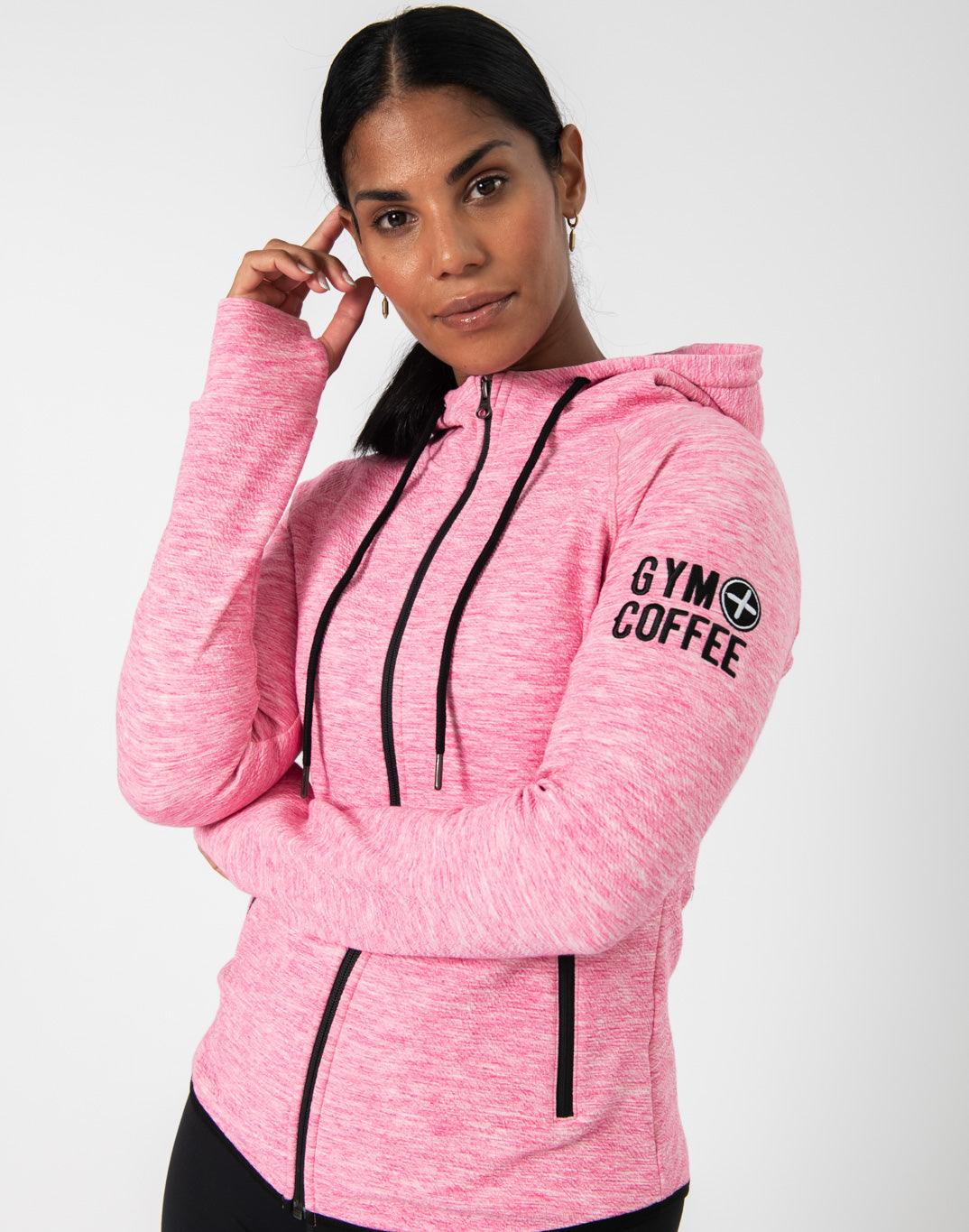 Pink Fleck Hoodie - Hoodies - Gym+Coffee IE