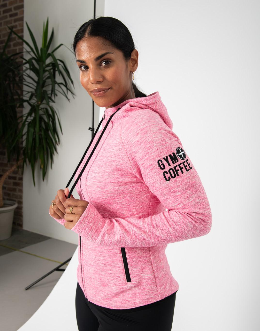 Pink Fleck Hoodie - Hoodies - Gym+Coffee IE