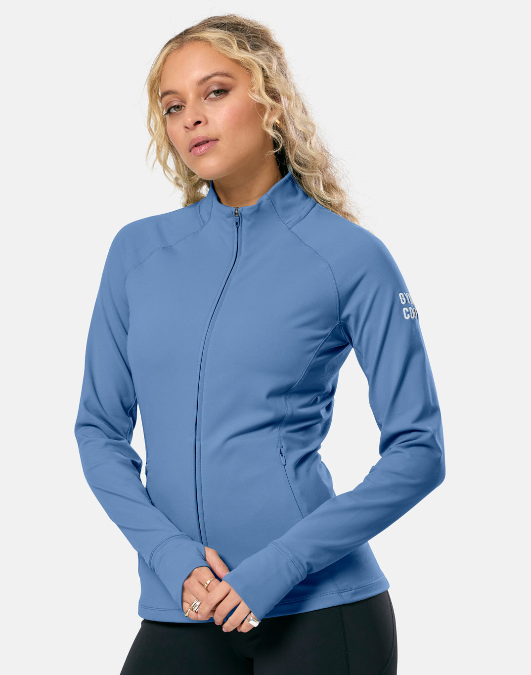 Relentless Full Zip in Oasis Blue