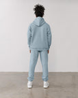 The Oversized Pullover Hoodie in Chalk Blue - Hoodies - Gym+Coffee IE