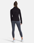 Adaptive Zip in Jet Black - Midlayer - Gym+Coffee IE