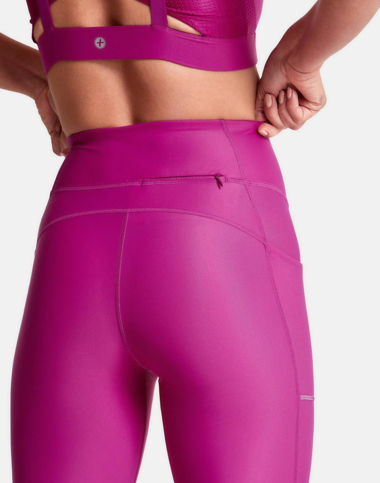 Celero 7/8 Legging in Party Plum - Leggings - Gym+Coffee